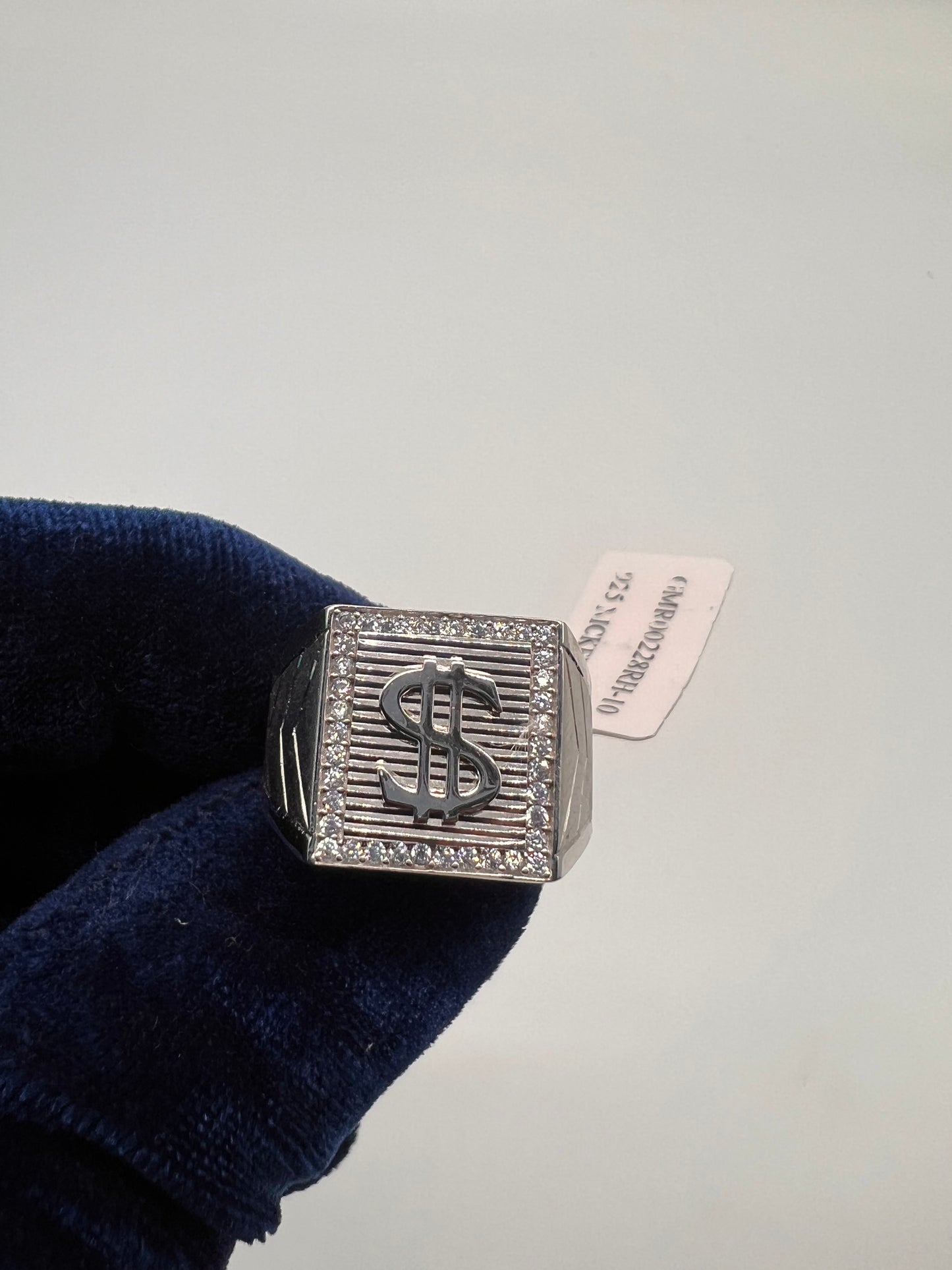 Cash Money Ring real .925 Silver