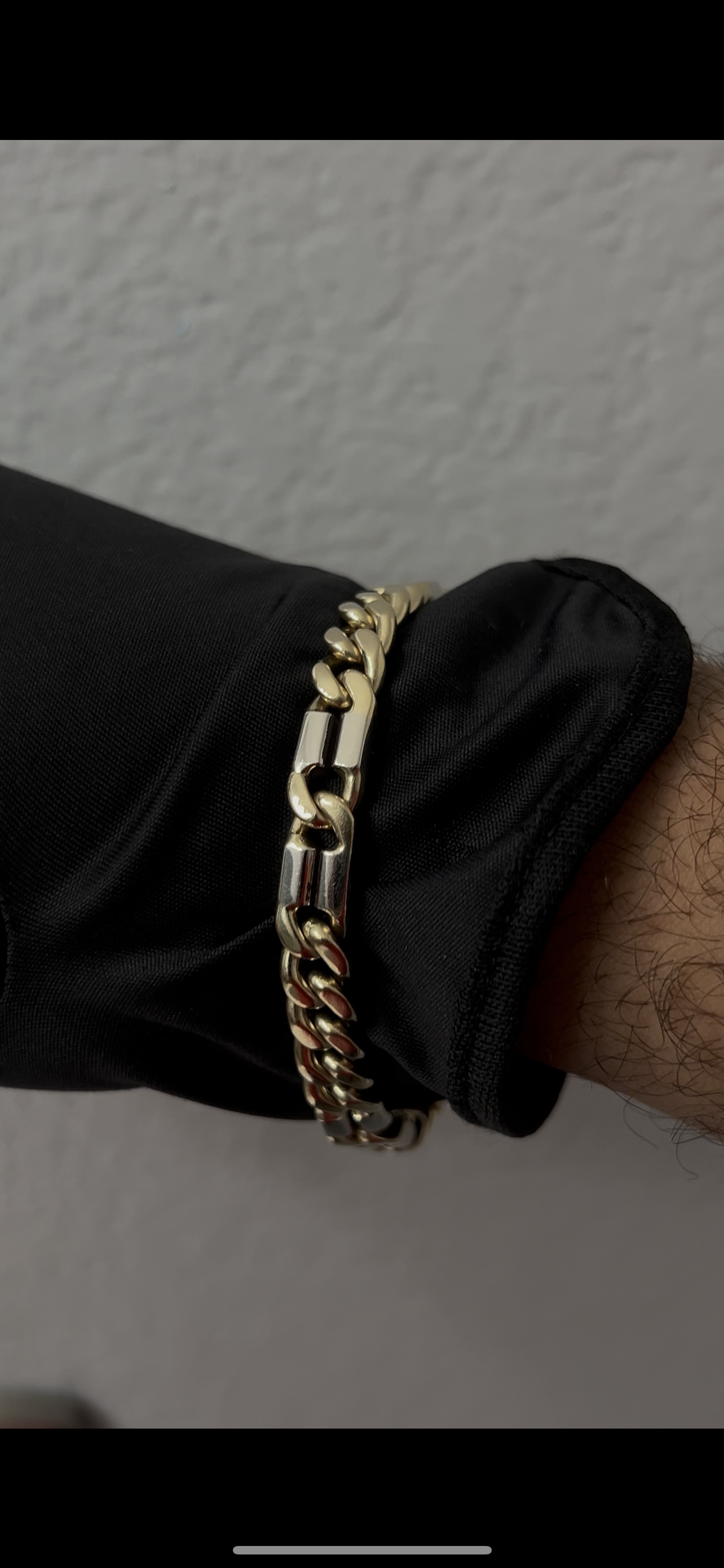 10k real gold heavy bracelet