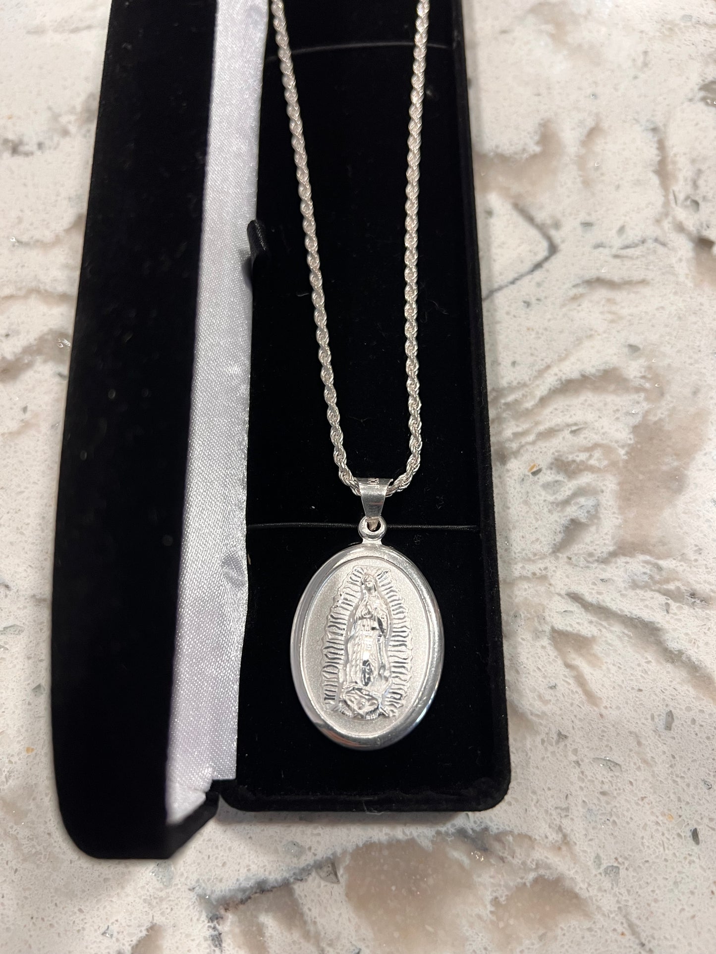 Double sided real silver chainset