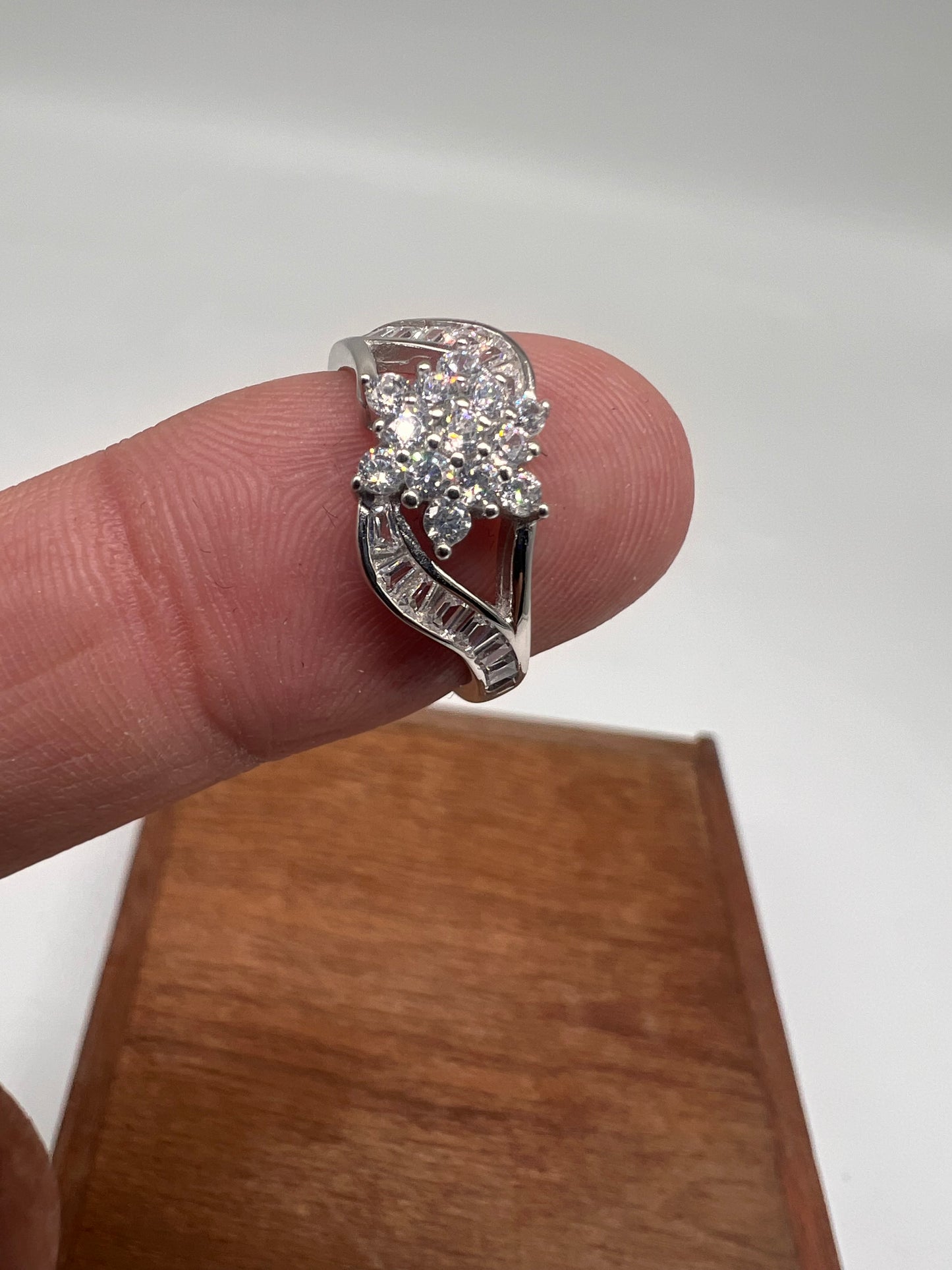 Real silver ring