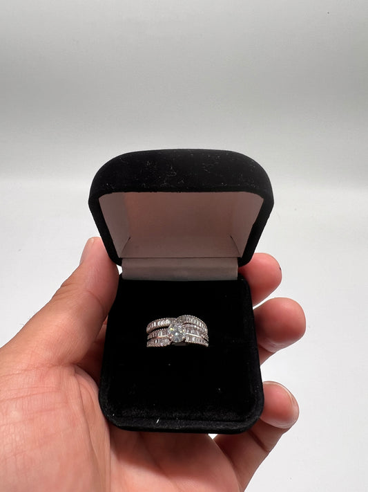 Silver promise ring