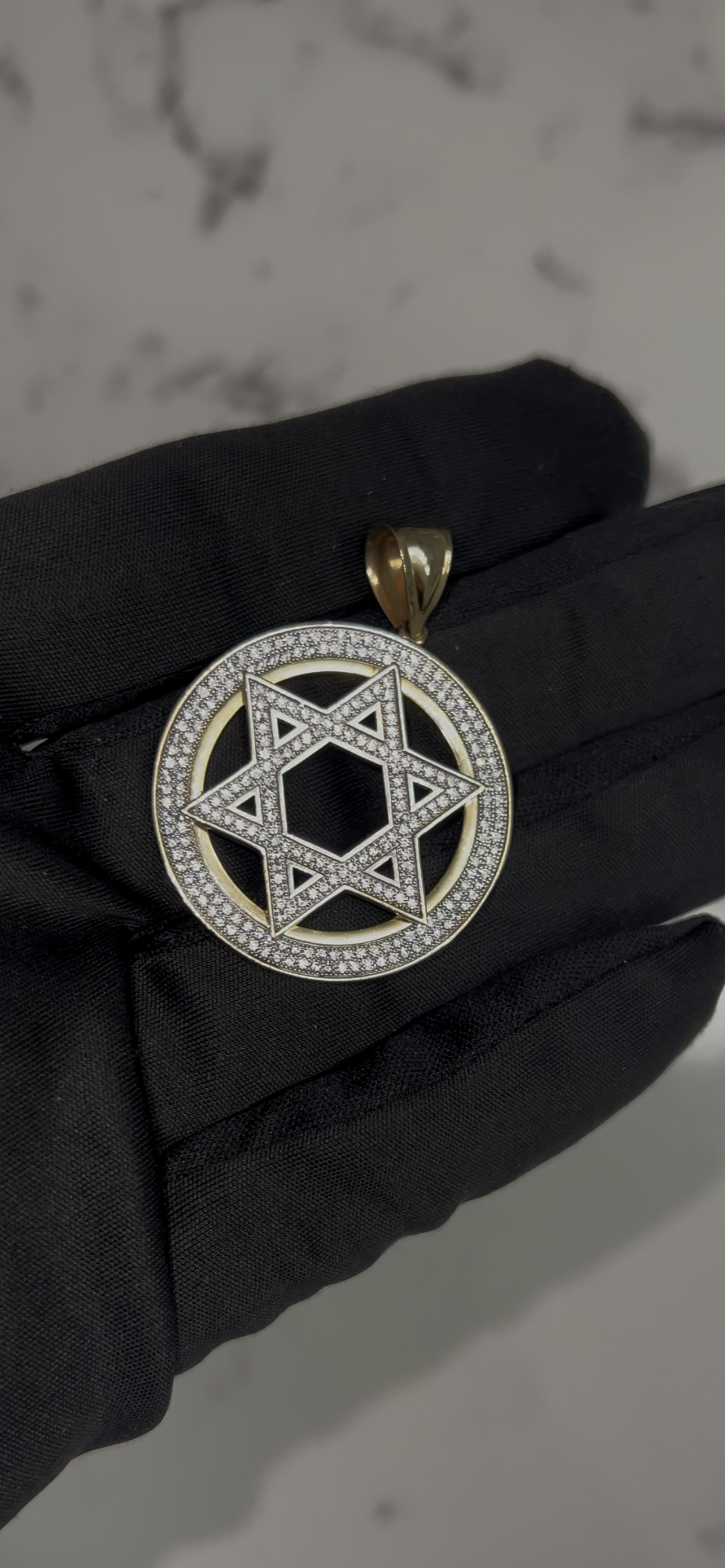 10k gold Star of David