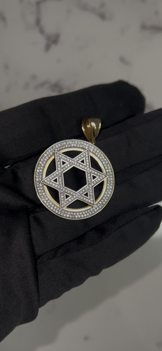 10k gold Star of David