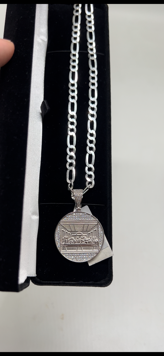 Last supper chainset real silver