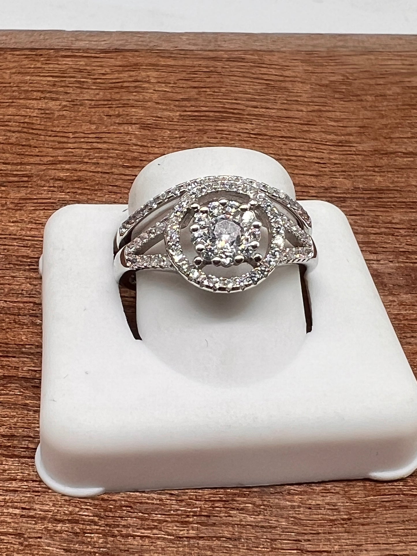 Real silver promise ring