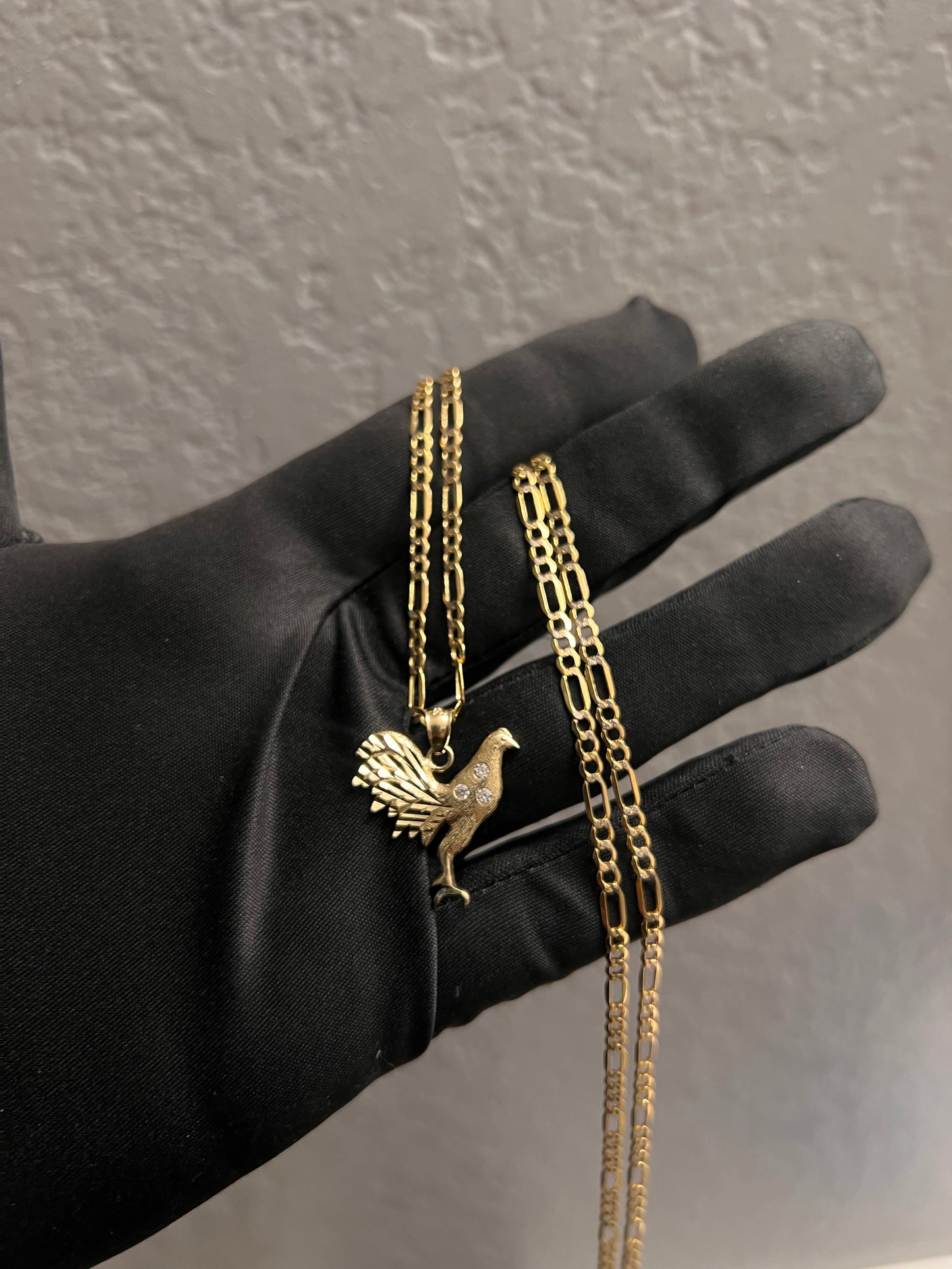 14k real gold Gallo chainset