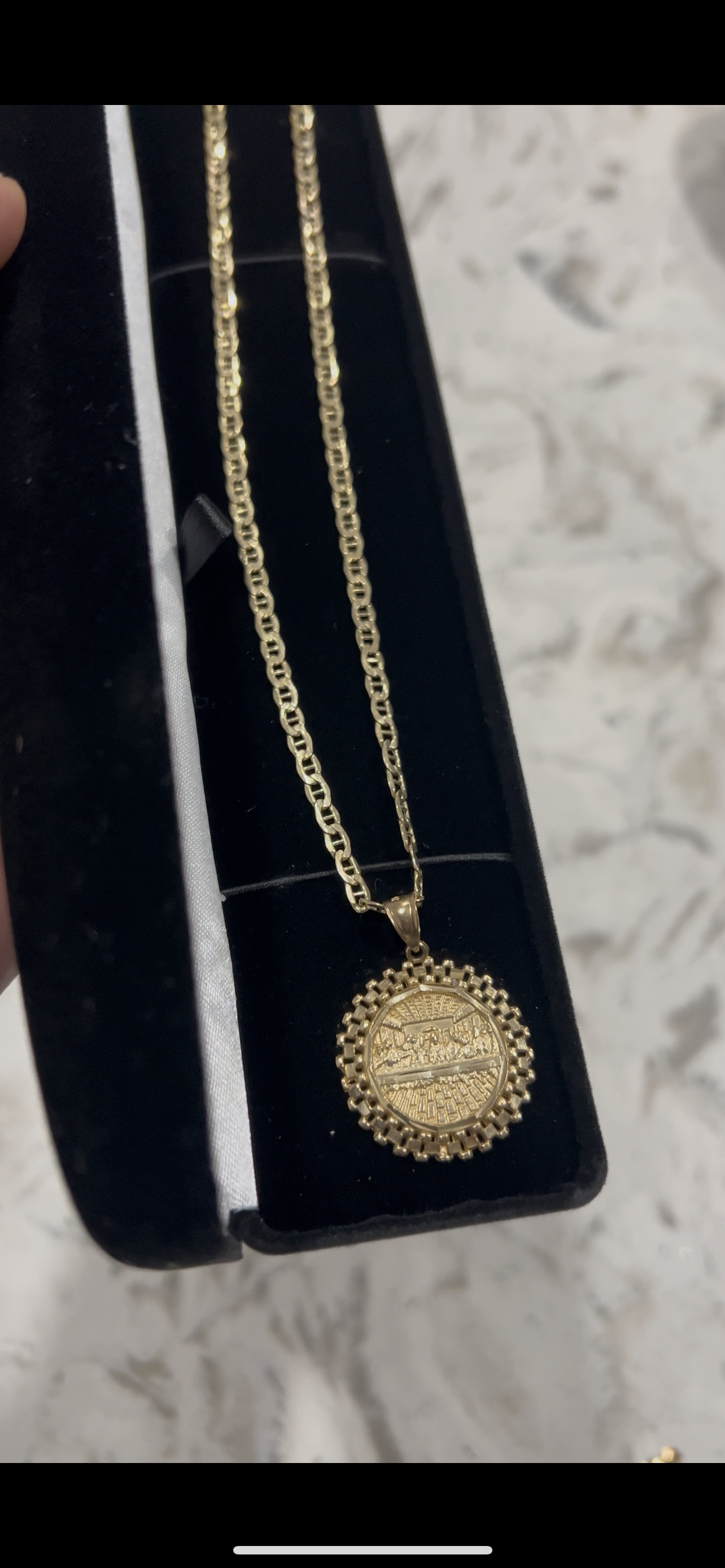 Last supper 10k real gold set