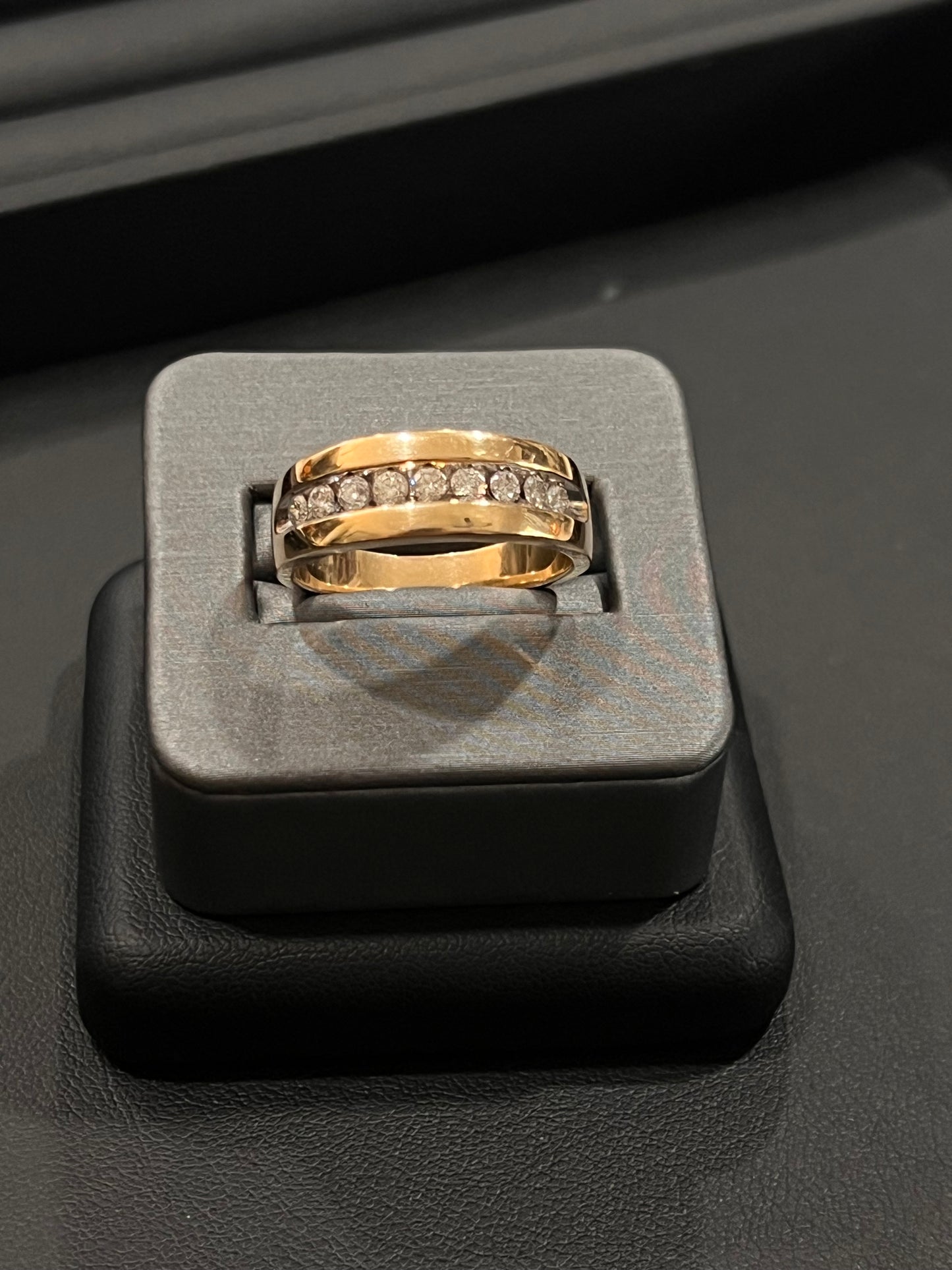 14k gold Diamond band
