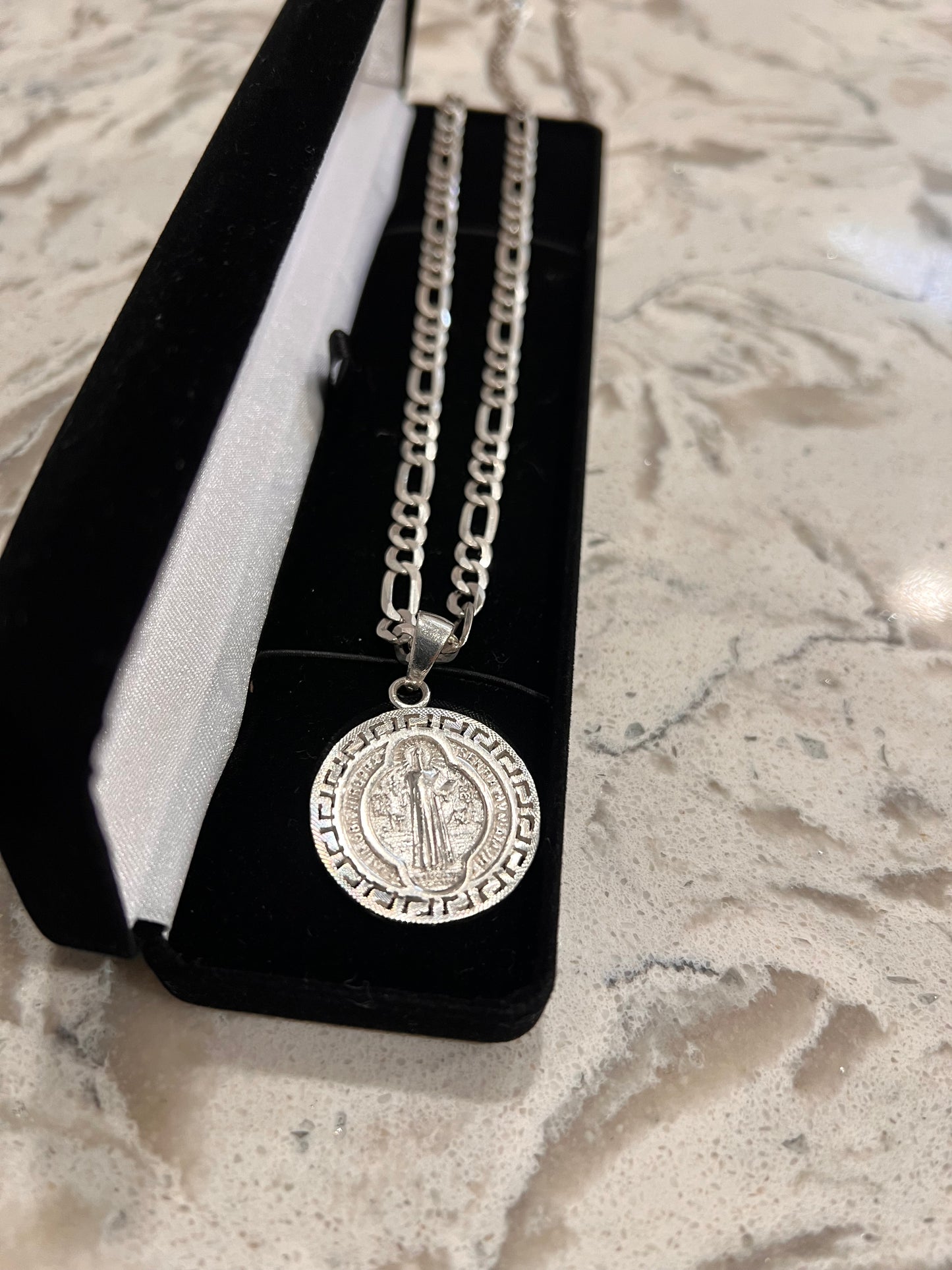 San Benito real silver set