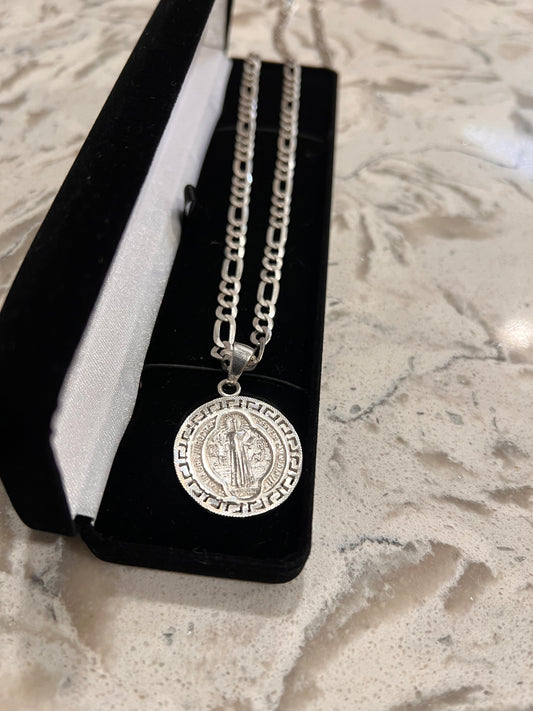 San Benito real silver set