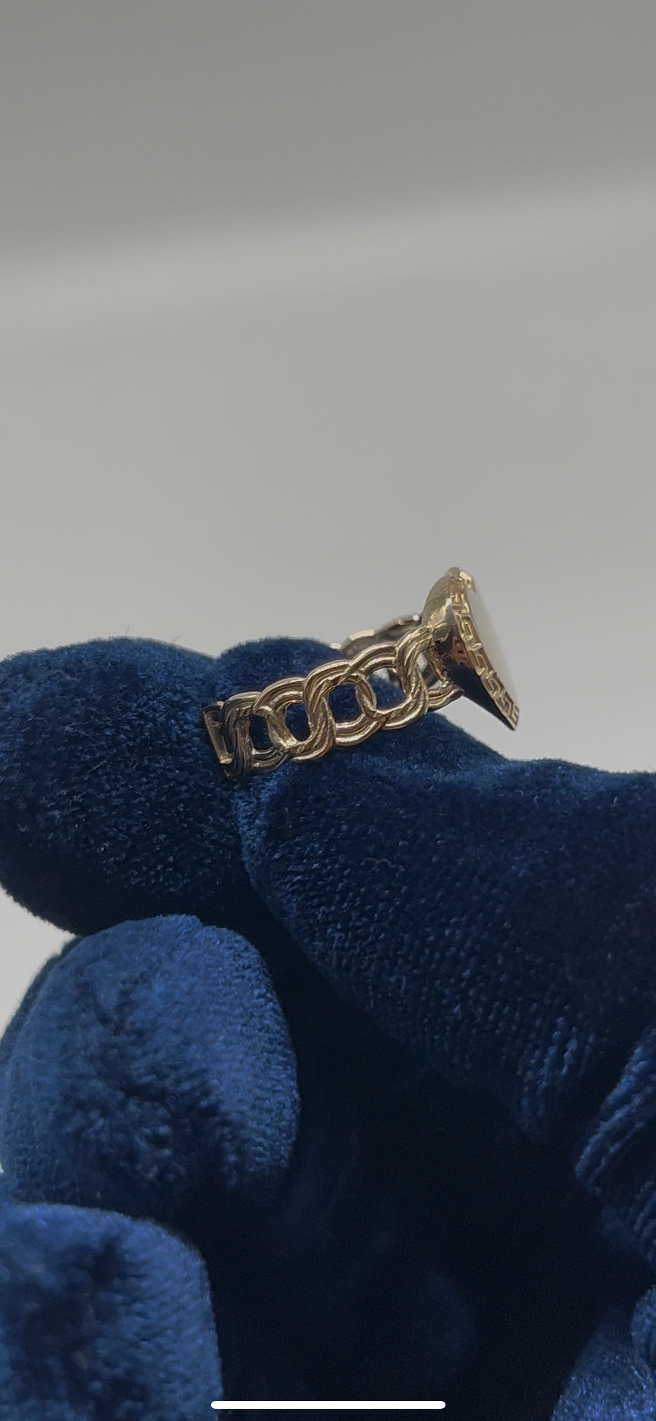 Chino heart ring 14k real gold