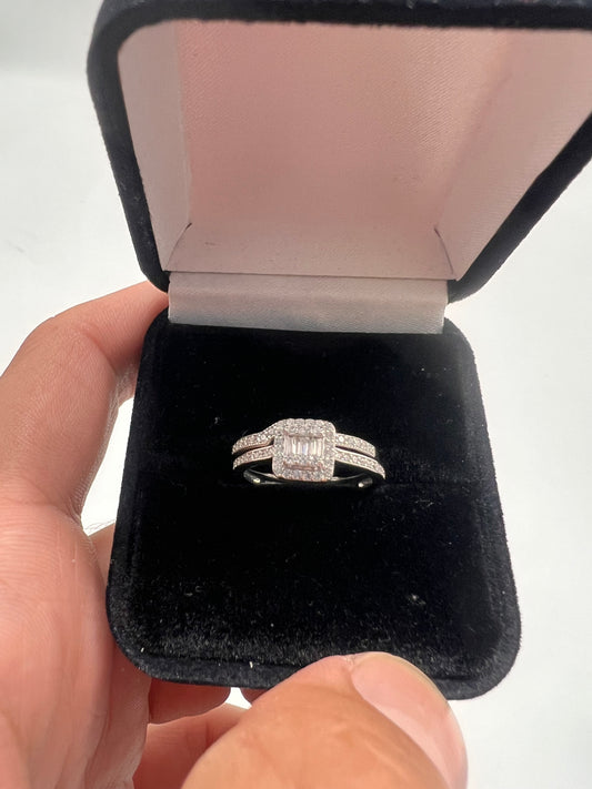 Real silver promise ring