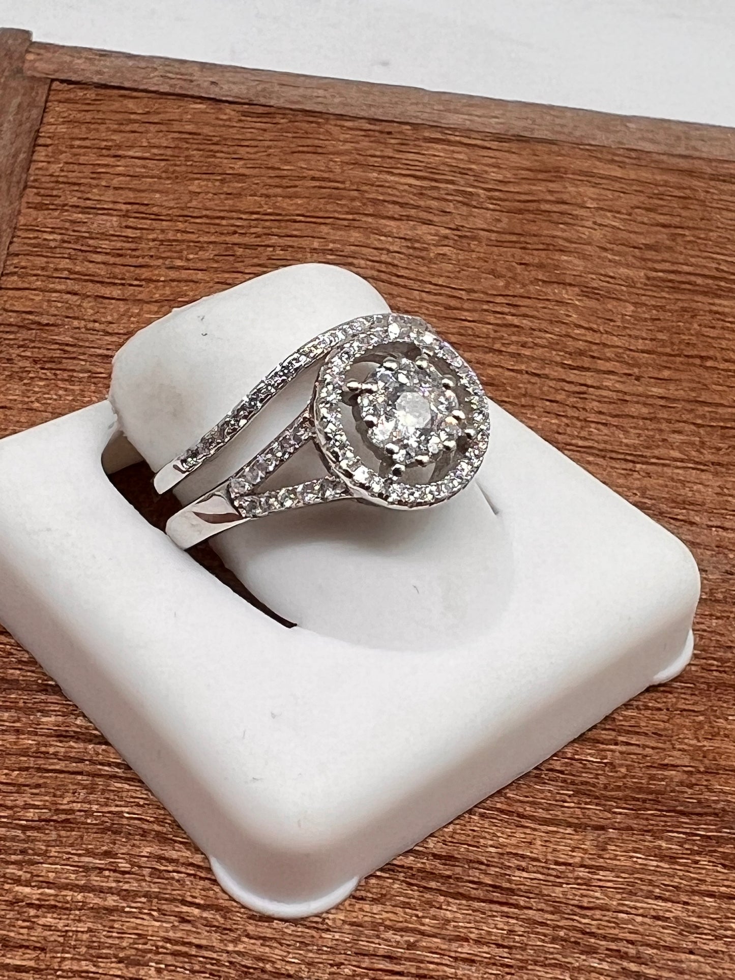 Real silver promise ring