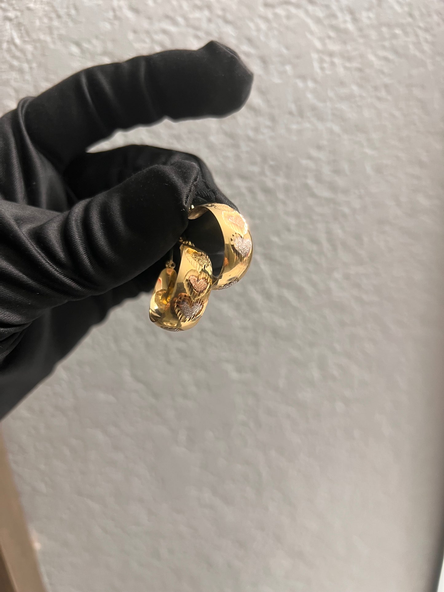 14k real gold earrings