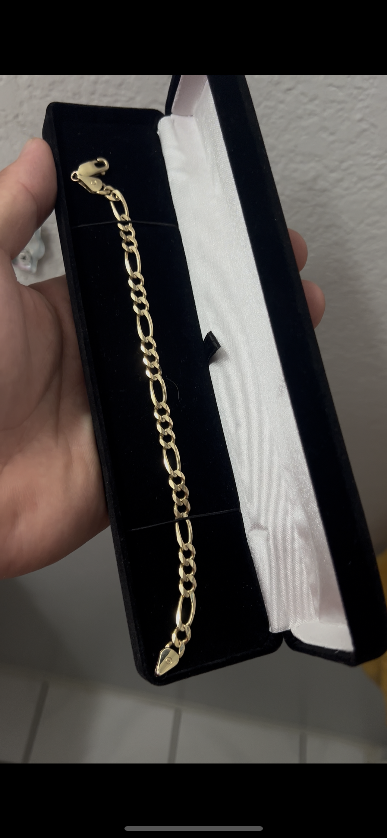 10k solid gold FIGARO BRACELET