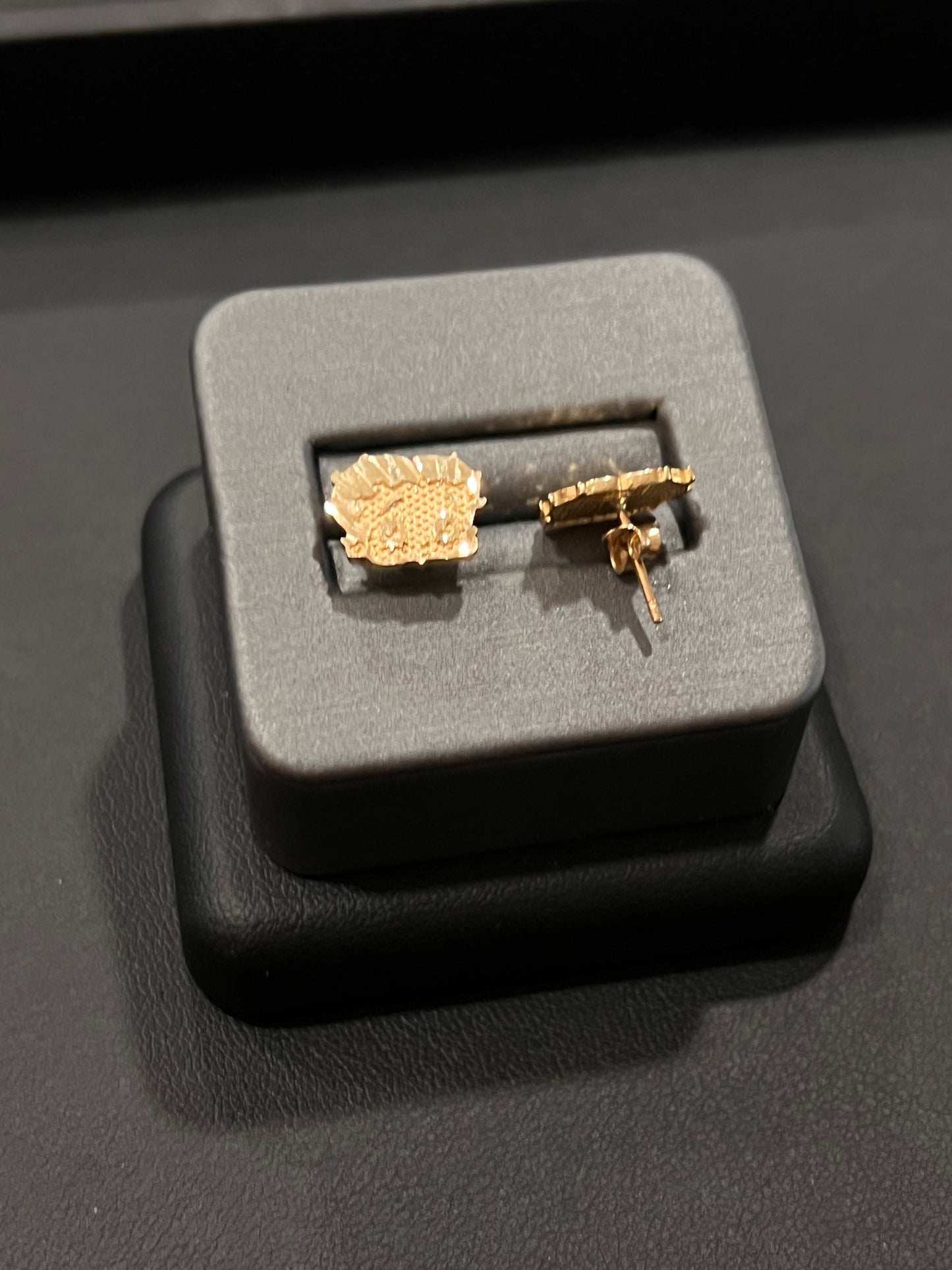 10k real gold Betty boop earrings