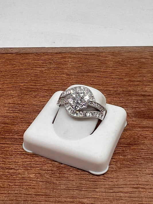 Real silver promise ring