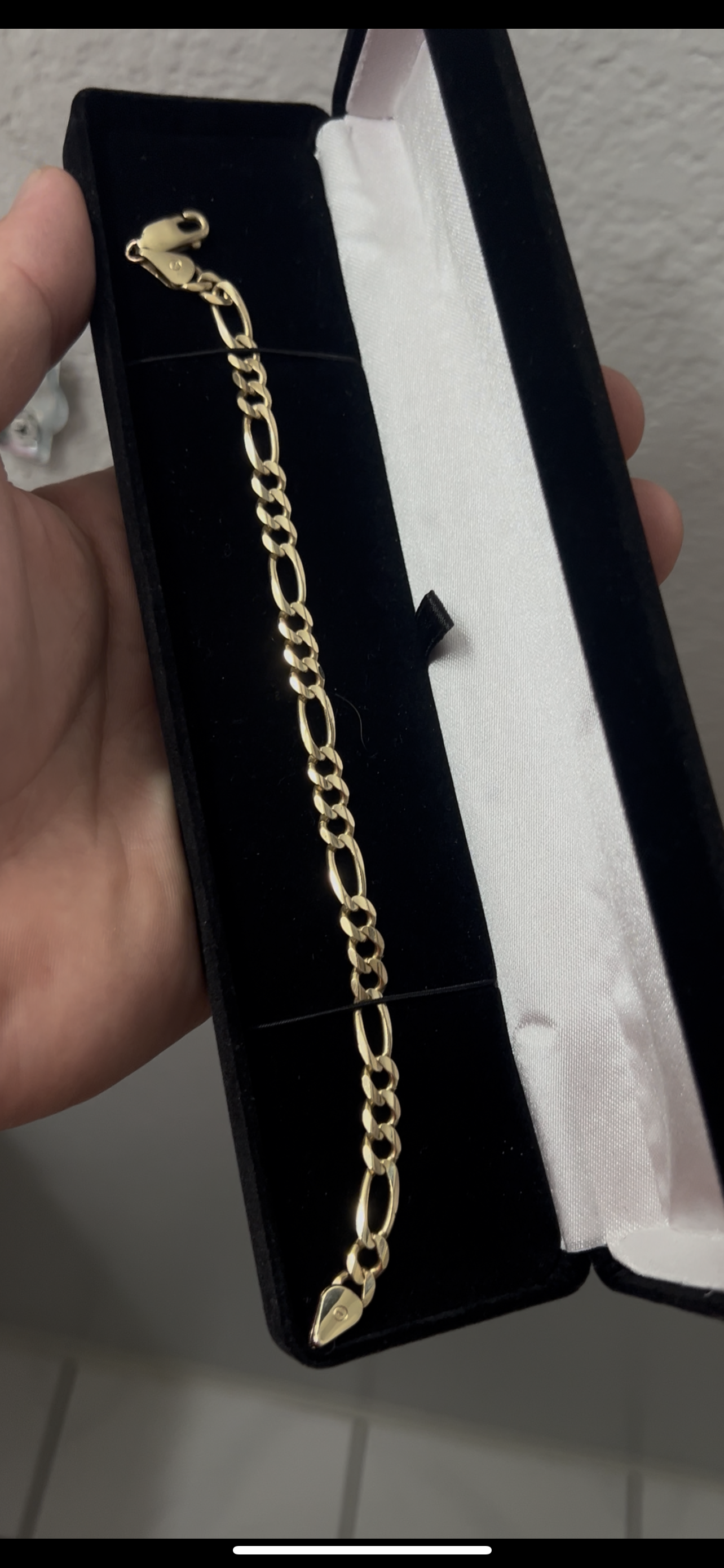 10k solid gold FIGARO BRACELET