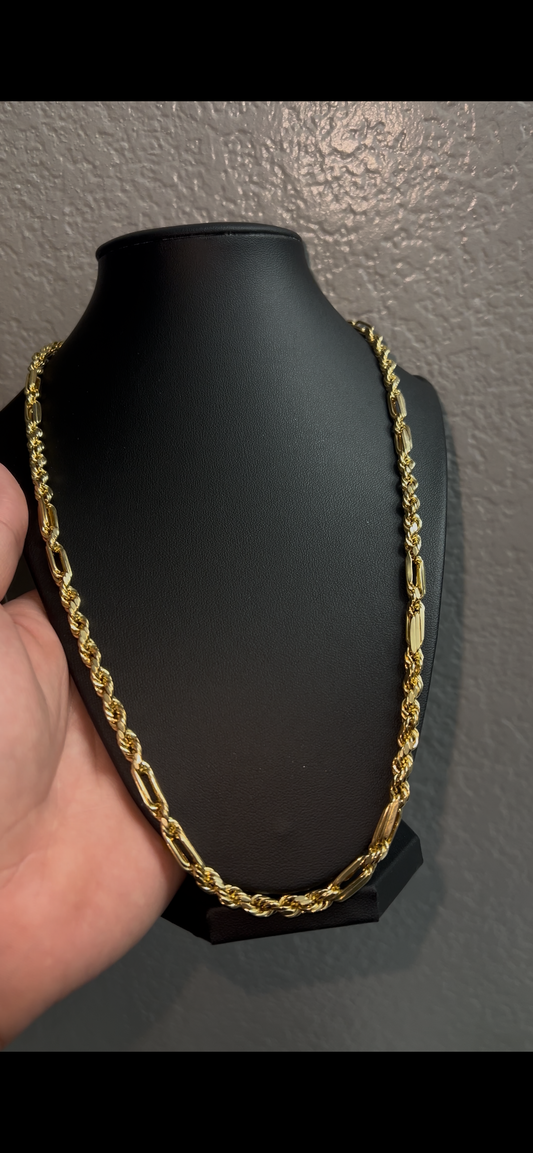 10k real gold Milano chain
