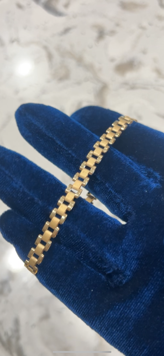 10k Rolex bracelet real gold