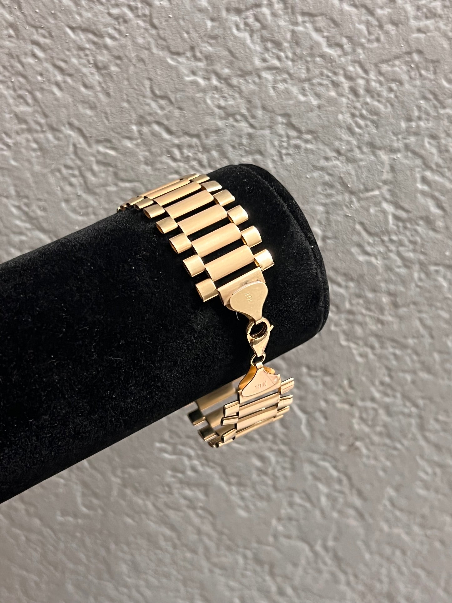 Rolex bracelet 10k real gold