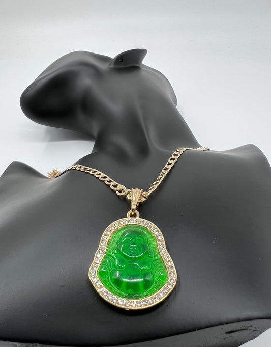 Green Jade Classic Buddha