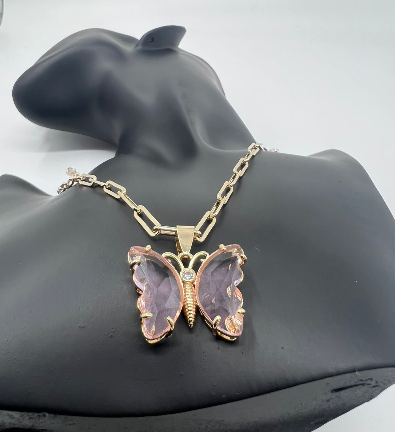 Pink Stone Butterfly