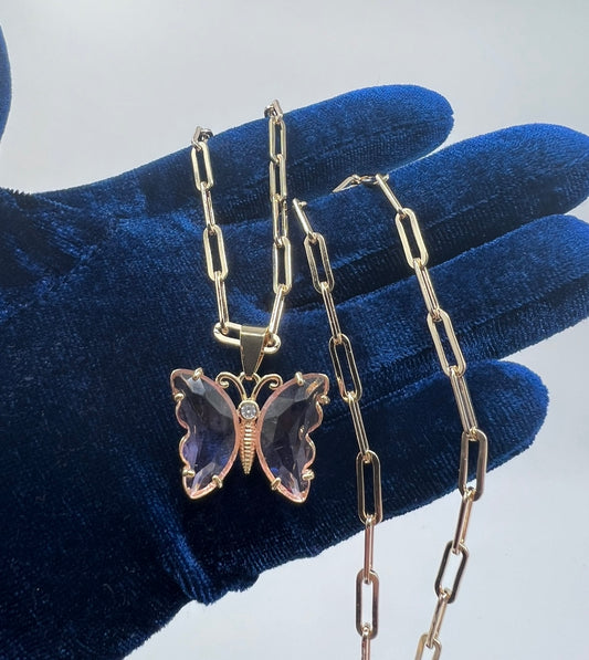 Pink Stone Butterfly