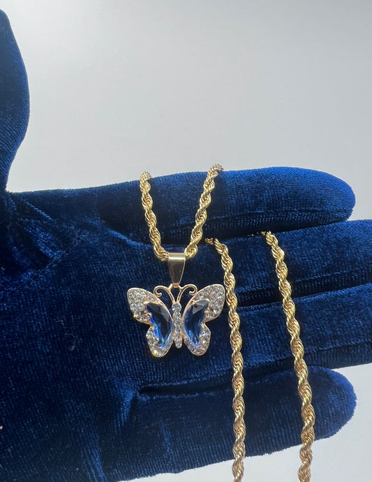 Royal Blue Butterfly