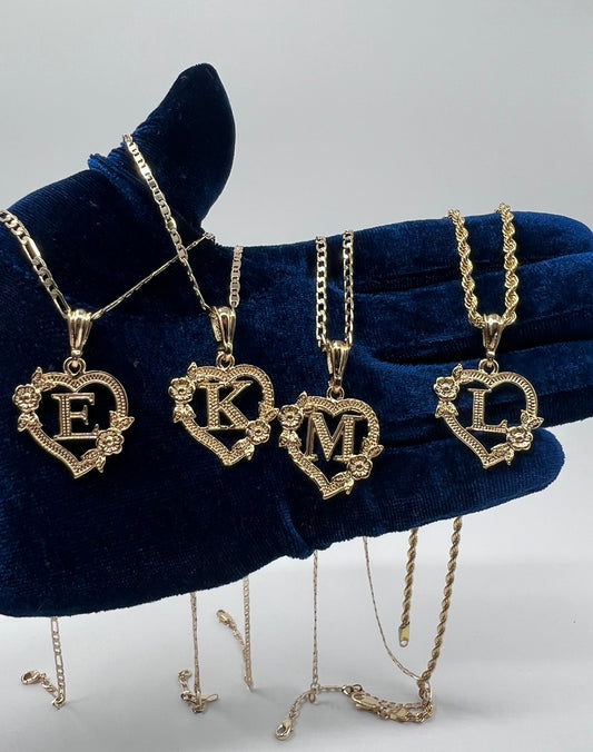 Custom Heart Initial Chainset