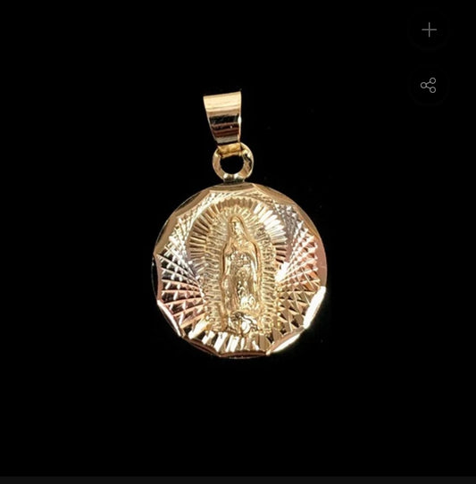 Virgen Mary Tri Color