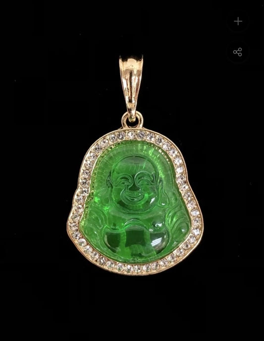 Green Jade Classic Buddha