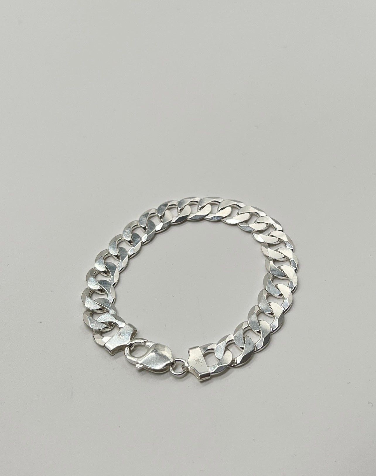 Cuban Bracelet Real .925 Silver 11.5mm