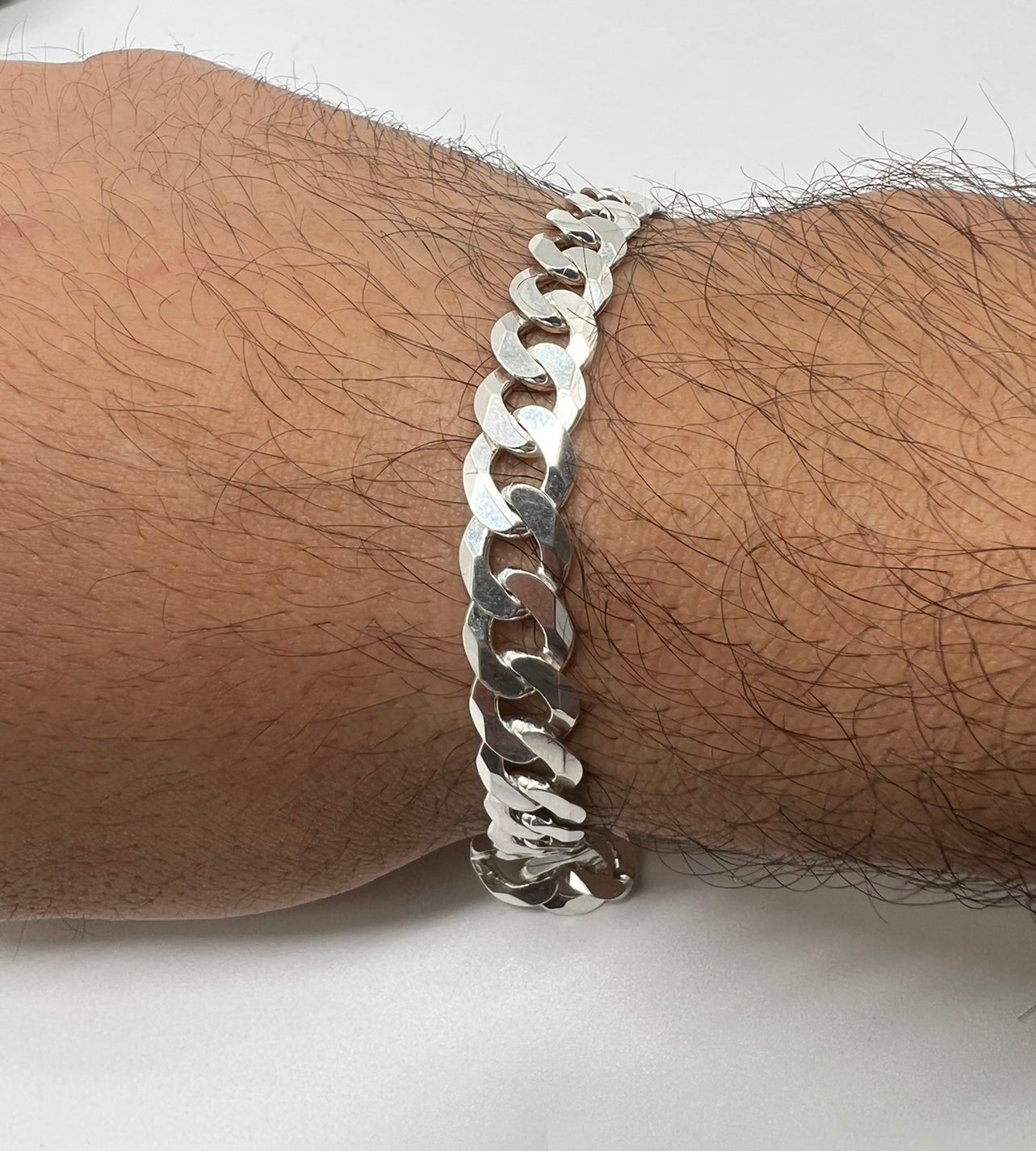 Cuban Bracelet Real .925 Silver 8mm