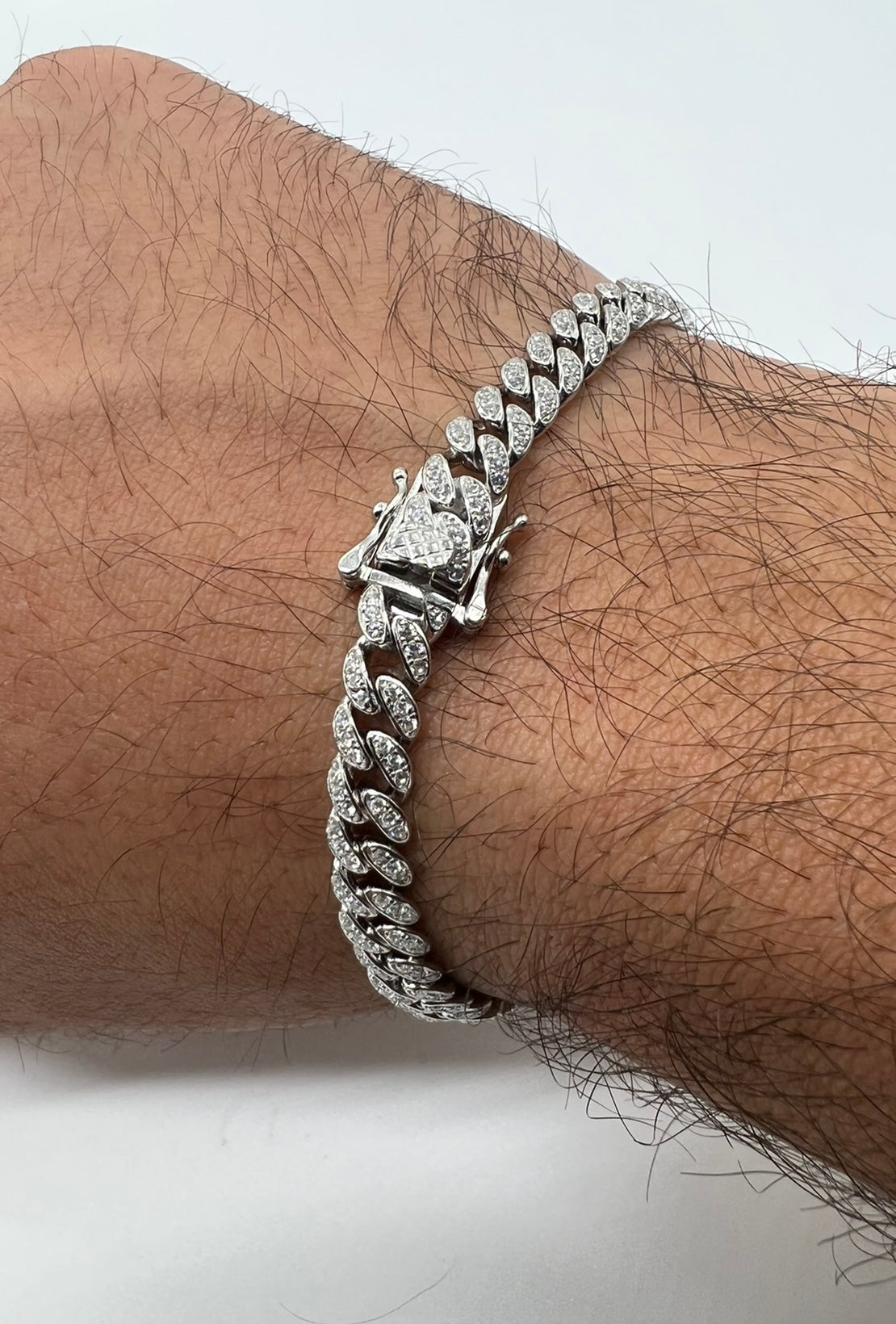 Miami Cuban Bracelet 6mm Real .925 Silver