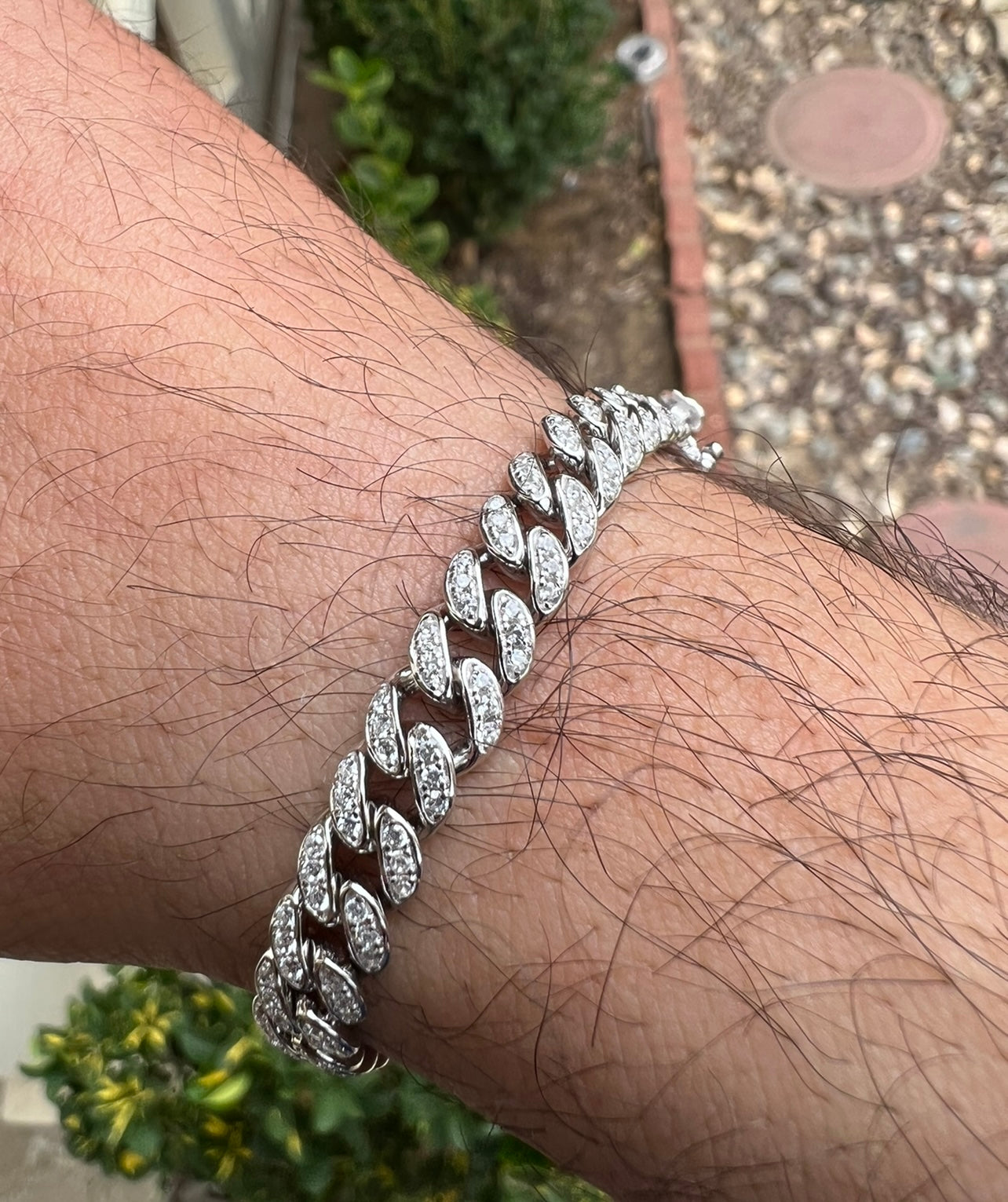 Miami Cuban Bracelet 6mm Real .925 Silver