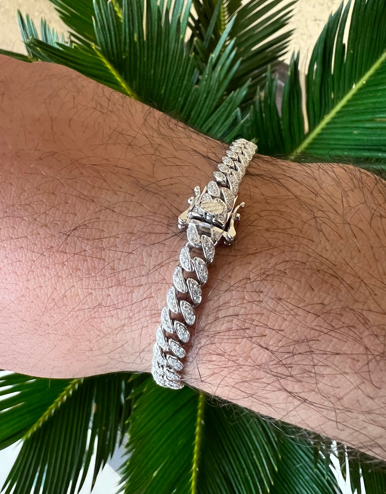 Miami Cuban Bracelet 6mm Real .925 Silver