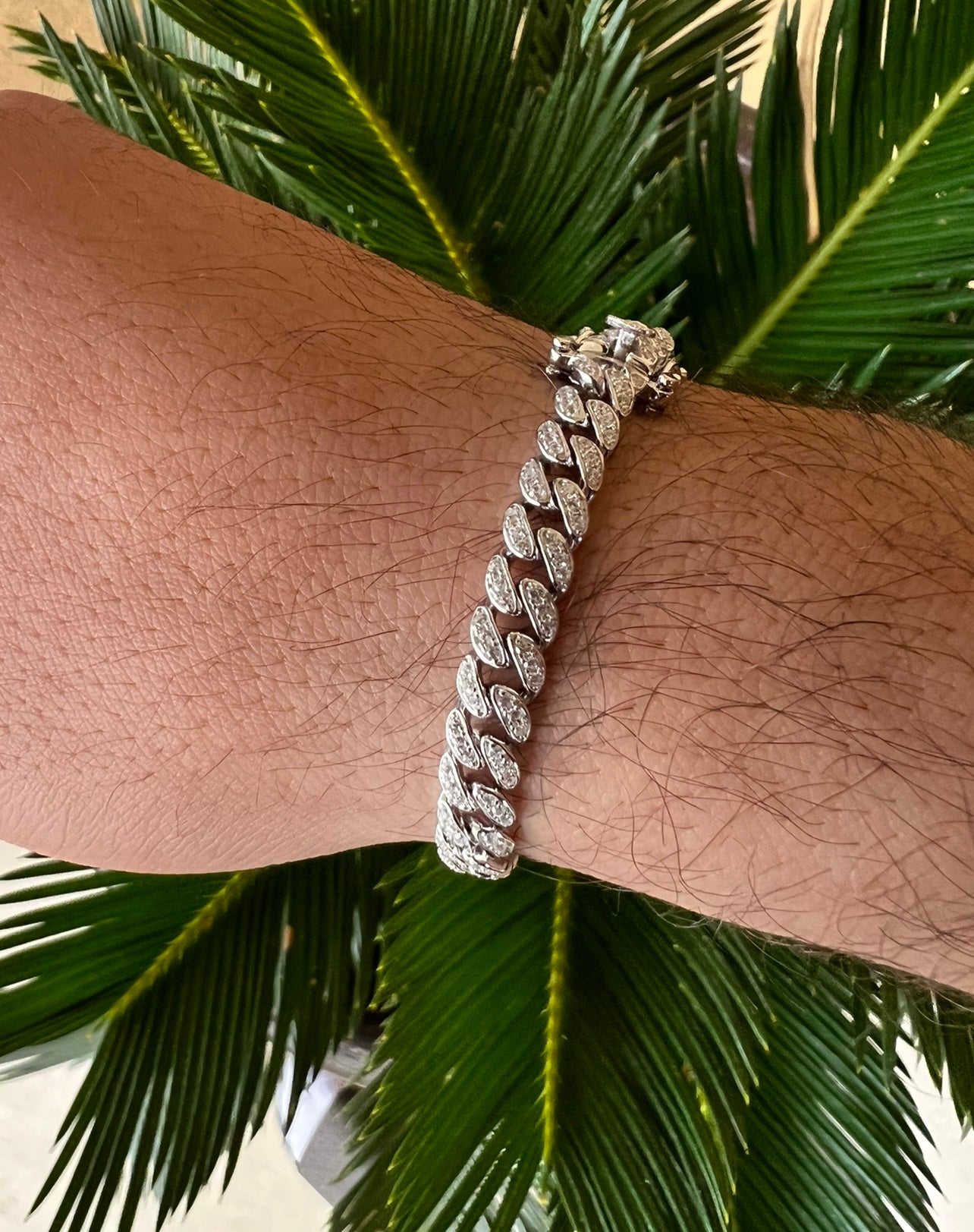 Miami Cuban Bracelet 6mm Real .925 Silver