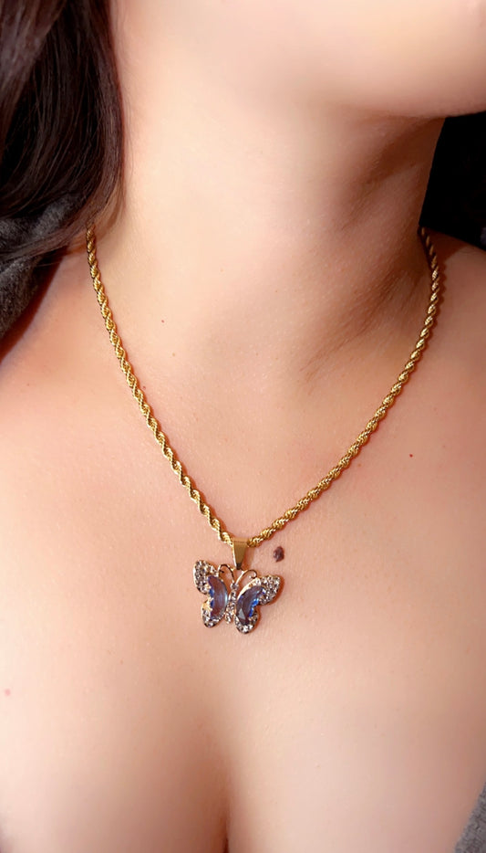 Royal Blue Butterfly