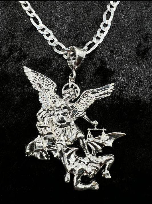 San Miguel Arch Angel , .925 Real Silver