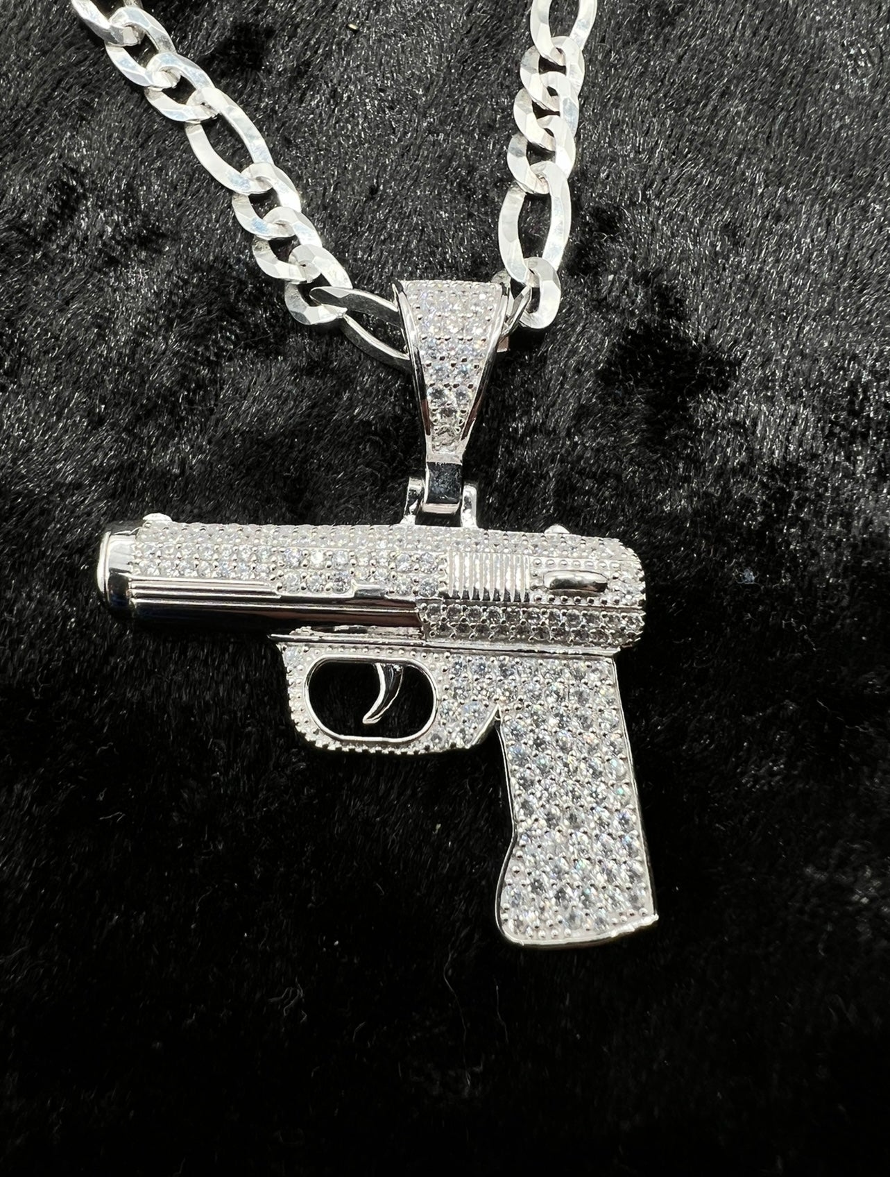 Flooded Glock Piece, .925 Real Silver