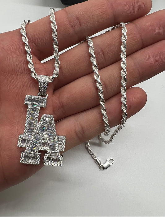 Baguette Custom L.A , .925 Real Silver