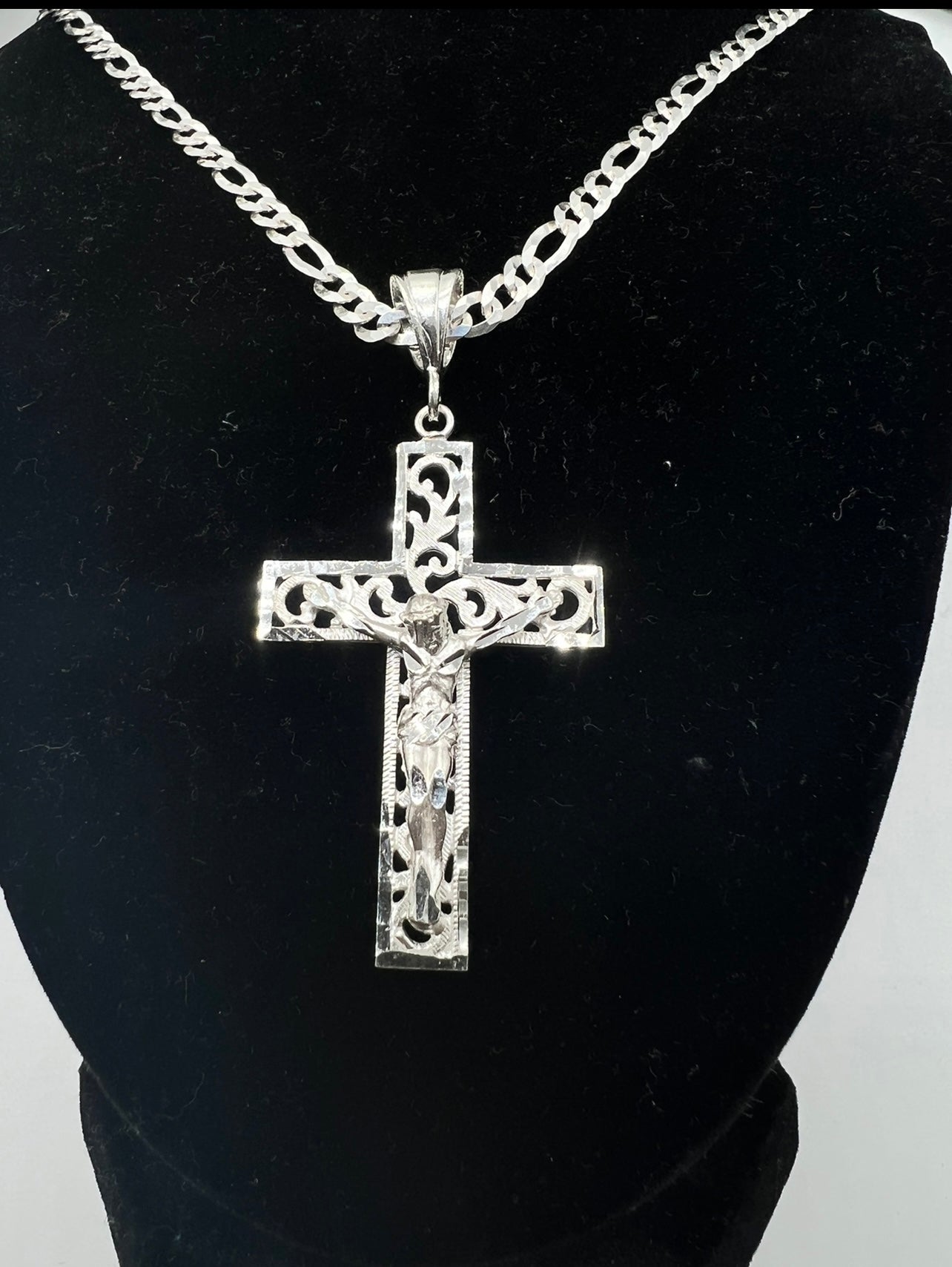 Majesty Cross, .925 Real Italy Silver