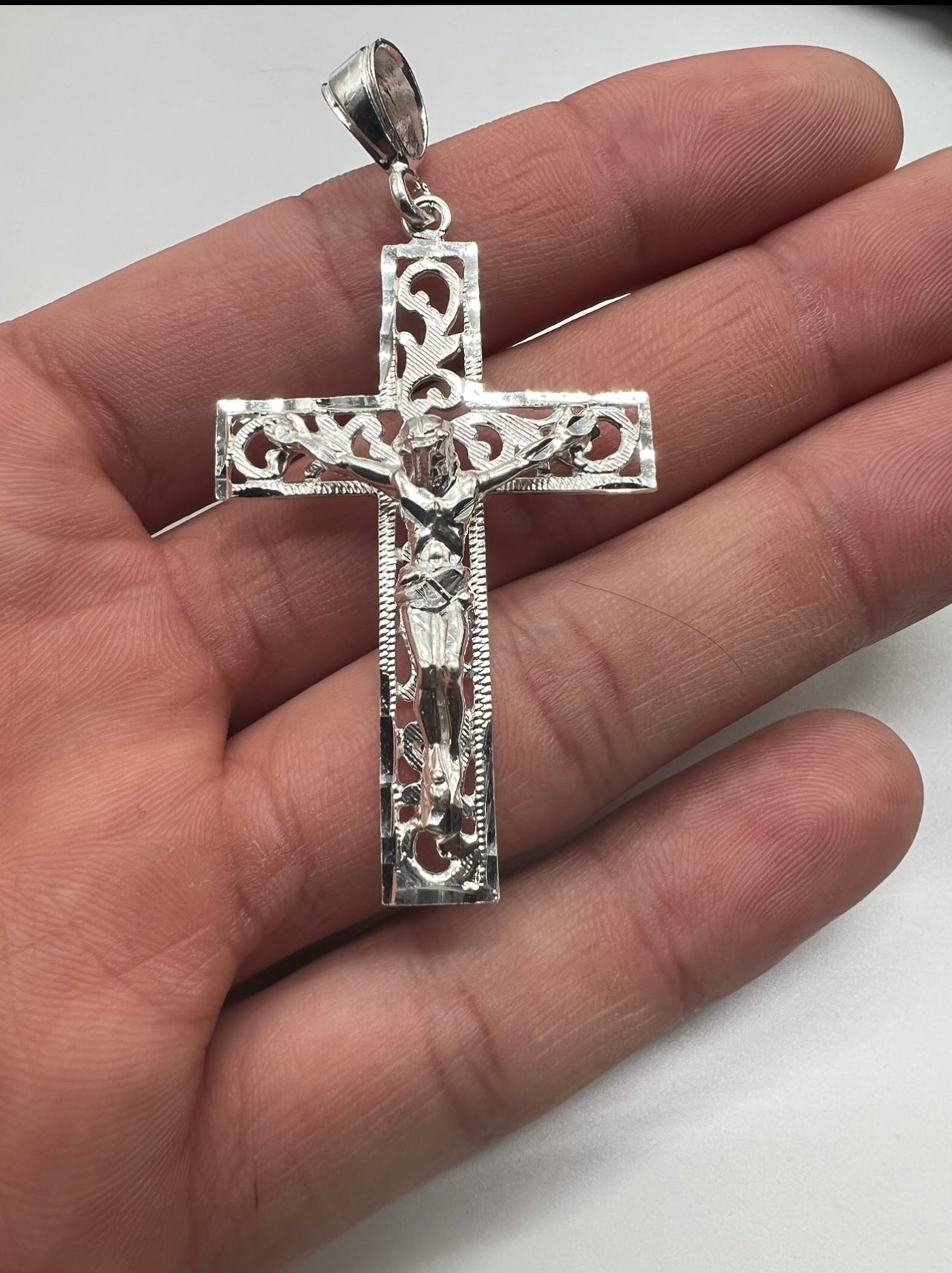 Majesty Cross, .925 Real Italy Silver