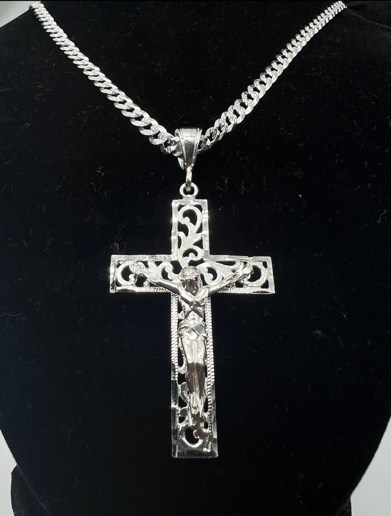 Majesty Cross, .925 Real Italy Silver