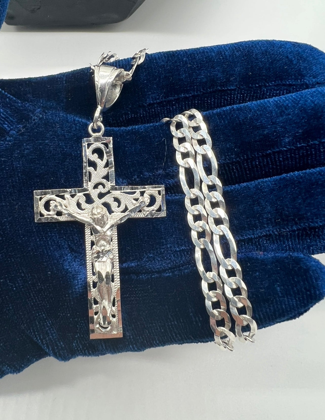 Majesty Cross, .925 Real Italy Silver