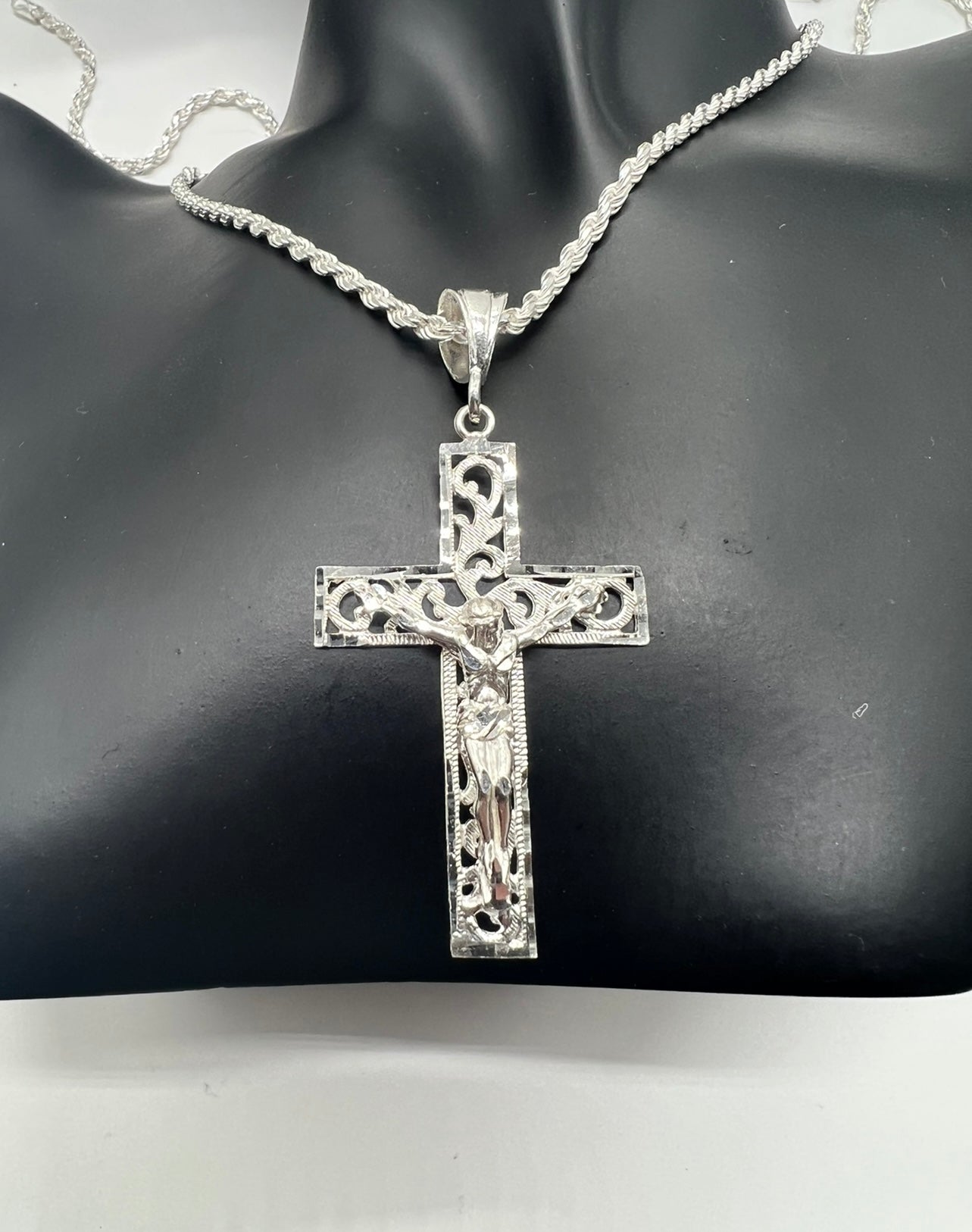 Majesty Cross, .925 Real Italy Silver