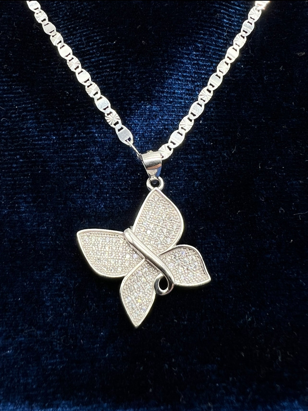 Small Butterfly, .925 Real Silver