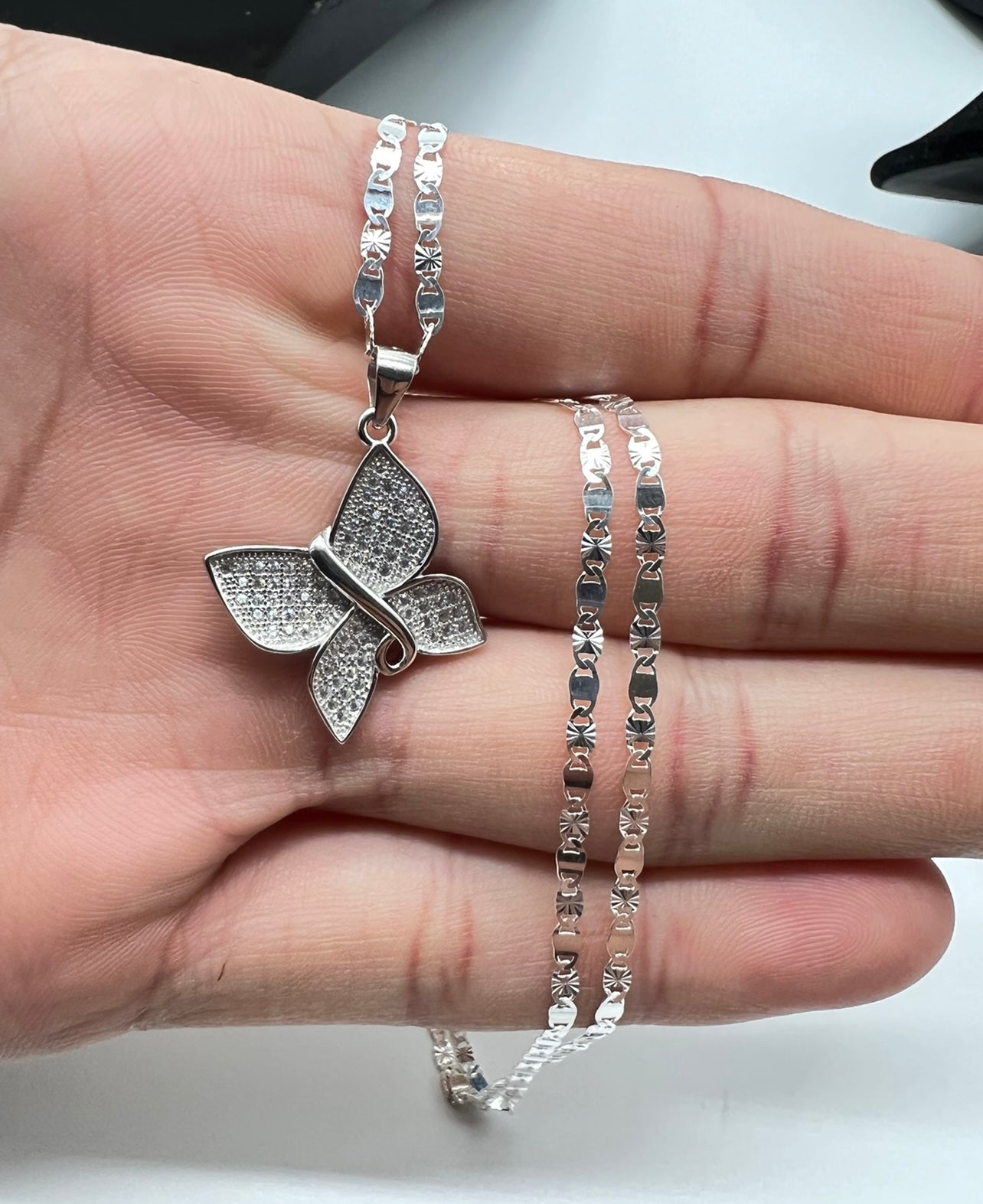 Small Butterfly, .925 Real Silver