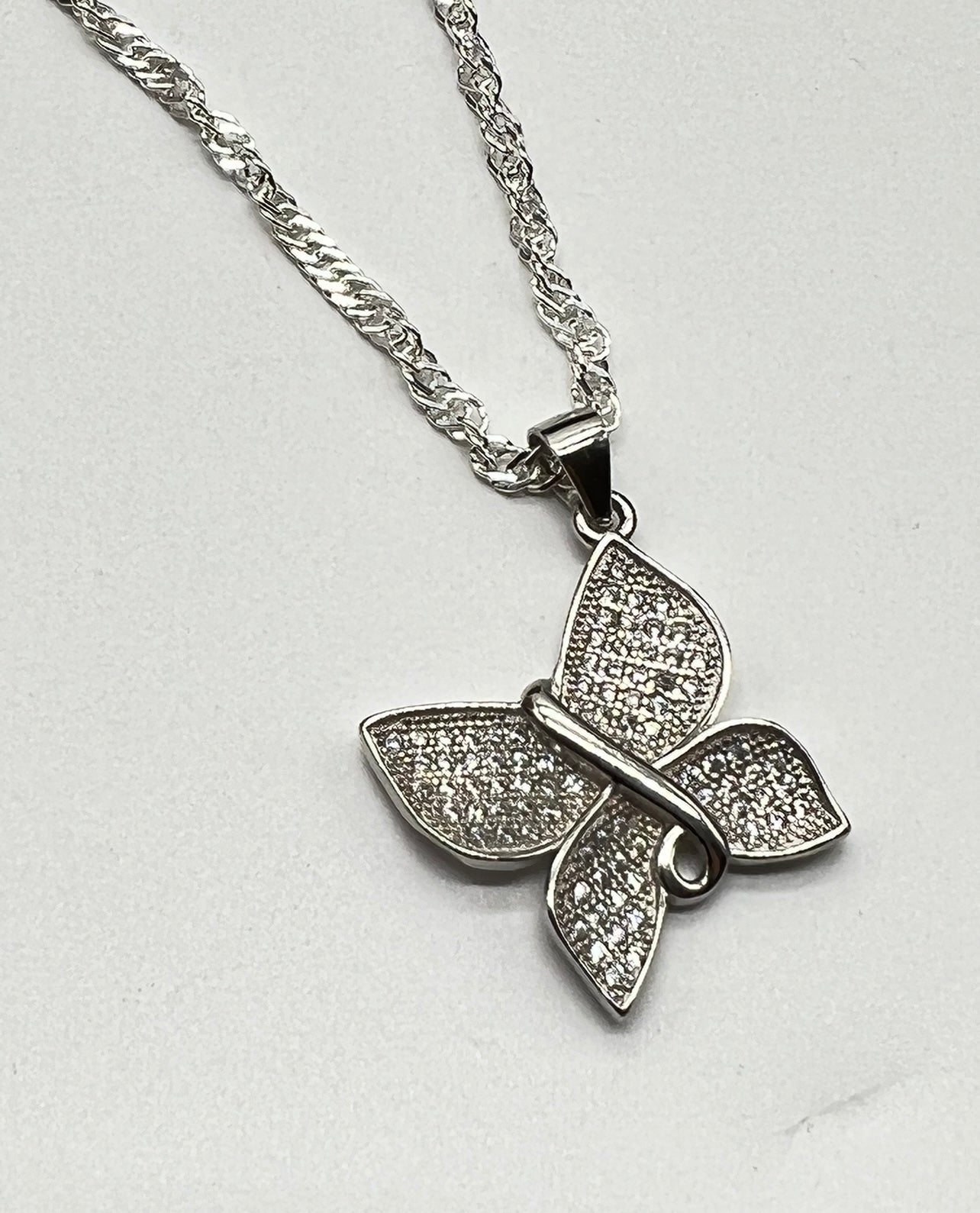 Small Butterfly, .925 Real Silver